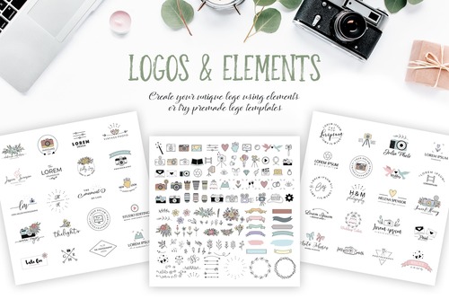Product picture Photographers Pack Logos and Templates