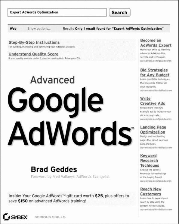 Product picture Advanced Google Adwords